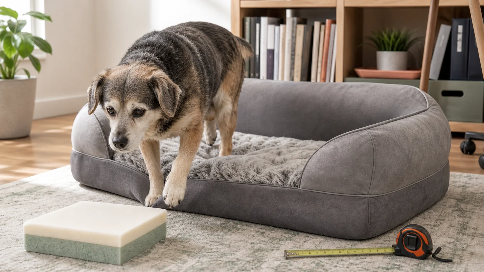 Furhaven Two-Tone Sofa Pet Bed Review