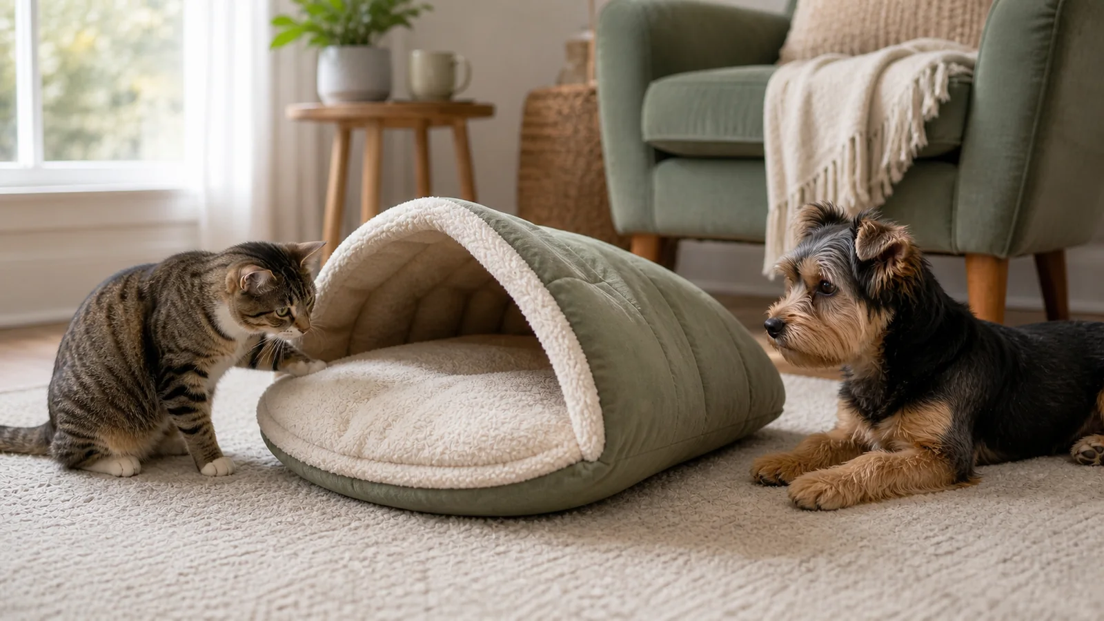 GooPaws 4-in-1 Self Warming Pet Bed Review