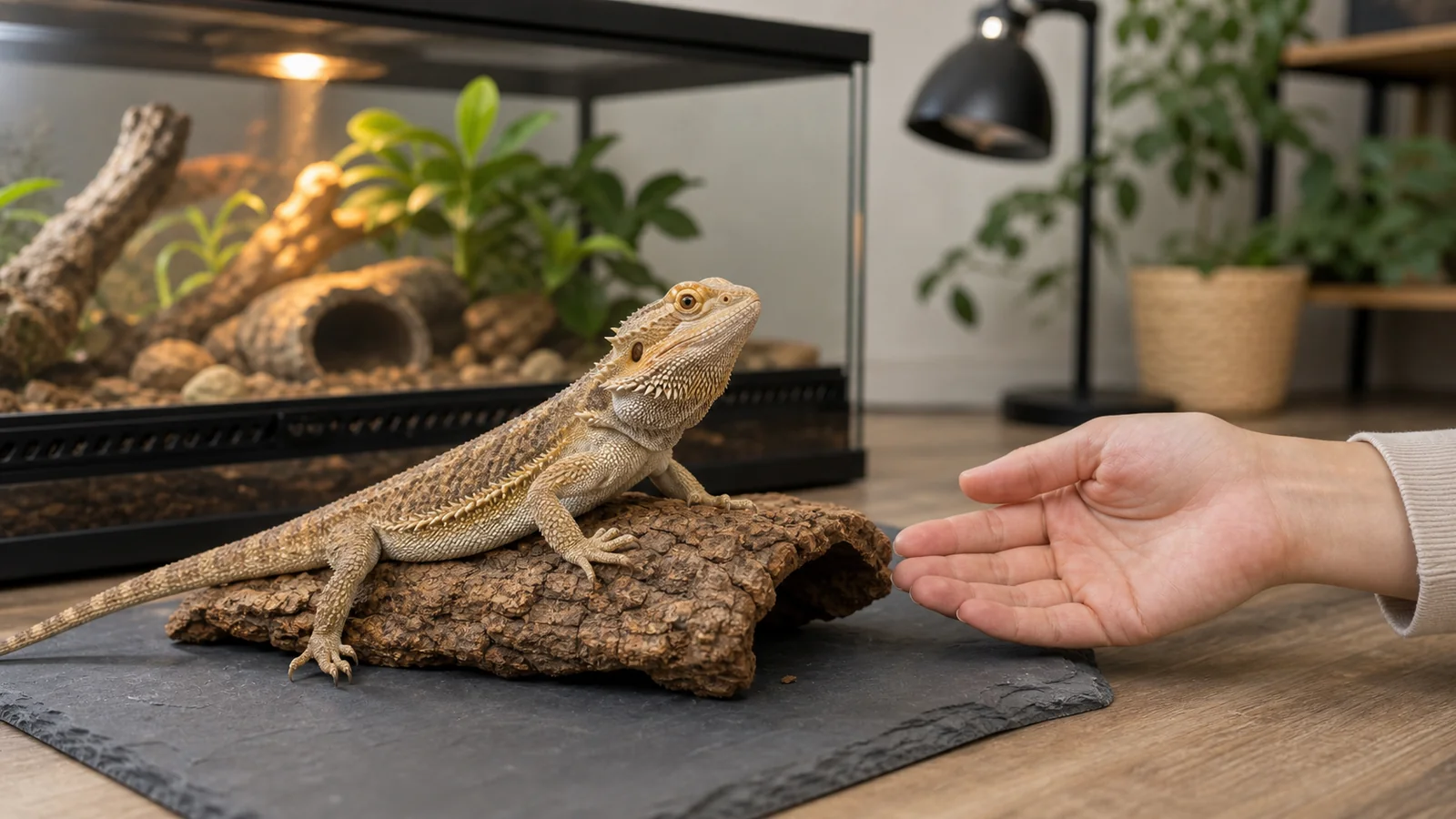 Petting Bearded Dragon Safely: Calm Handling Basics